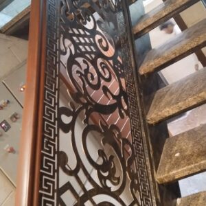 best wrought iron railing for stair