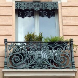 iron balcony design