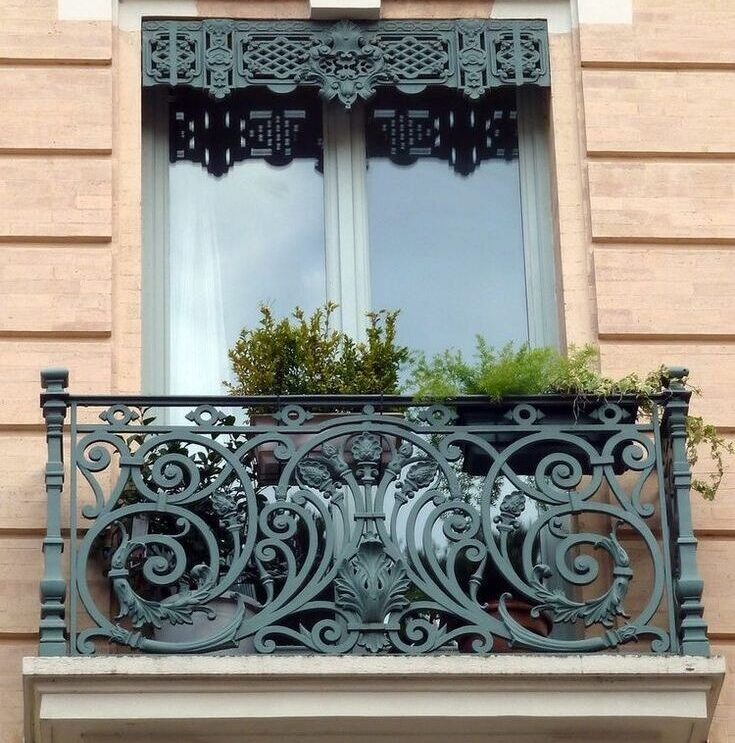 iron balcony design