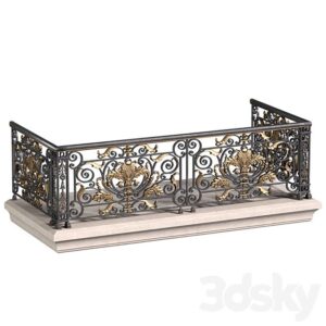 iron balcony style