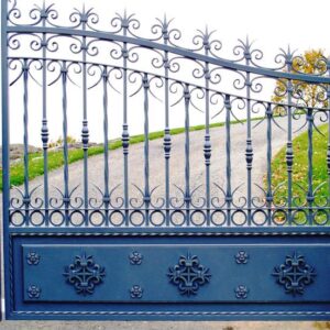 decorative iron gate
