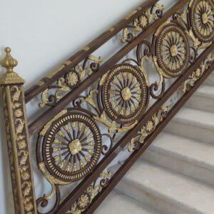 wrought iron railing design