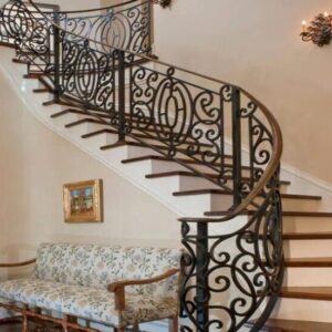 wrought iron railing ornament