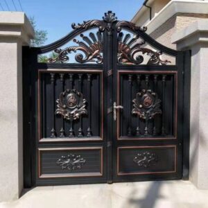 hench aluminum driveway gate