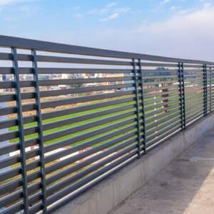 ornamental steel fencing
